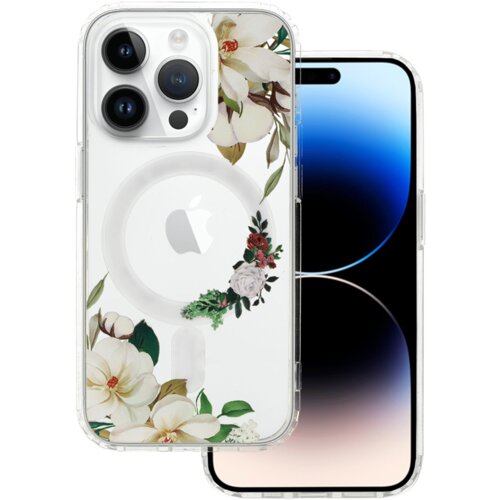 Onasi Clear Case Elite z MagSafe za iPhone 15 - bel Cene