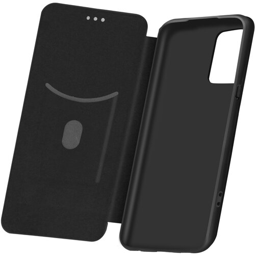 AVIZAR oppo reno 5 pro 5G etui z ucinkom ogljika, preklop z držalom za kartice in zapestni trak s funkcijo podpore za video - crn, (20719635) Cene