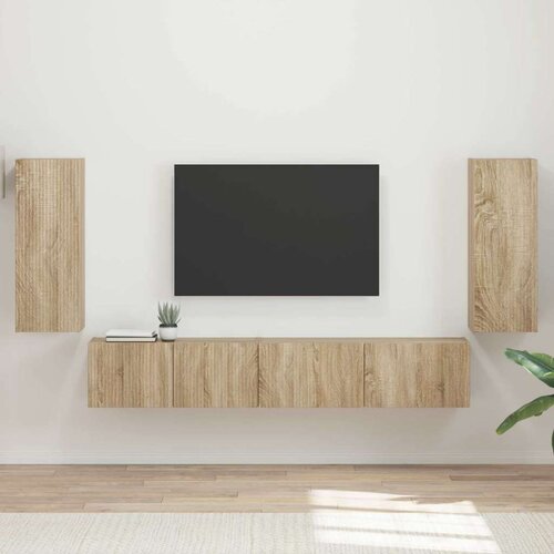 3 pcs Sonoma hrast Slike