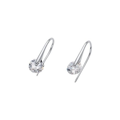Oliver Weber wheely 925ag crystal srebrne mindjuše sa swarovski belim kristalom ( 62079 ) Cene
