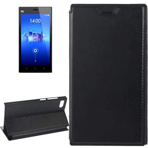 Xiaomi Mi3 flip me kožna torbica black Slike