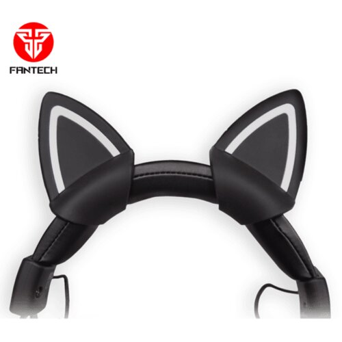 Oblivion gaming oprema Dodatak za slusalice macije usi Fantech AC5001 Meow crni Cene