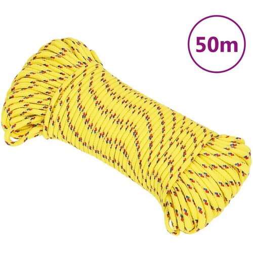  Brodski konop žuti 3 mm 50 m od polipropilena Cijene