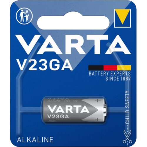 Varta Baterija alkalna, V23A, 12V, blister 1 kom &amp;ndash; V23GA (MN21/8LR932 LR23A) Slike