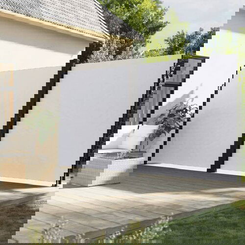 vidaXL zložljiva stranska tenda bela 220x1000 cm Cene