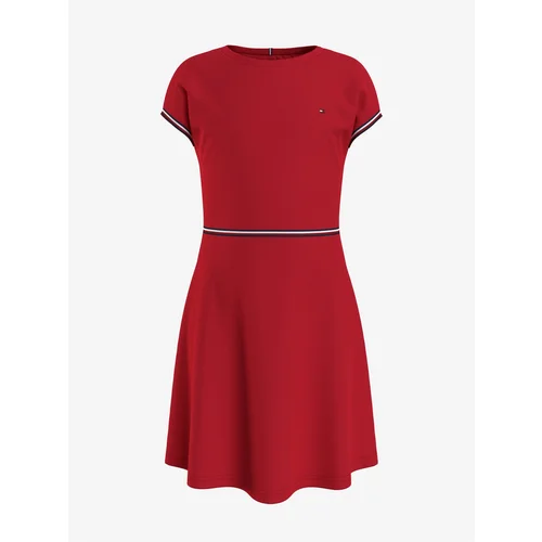 Tommy Hilfiger Red Girls' Dress - Girls