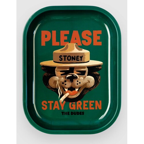 The Dudes Stay Green Rolling Tray bottle green Cijene