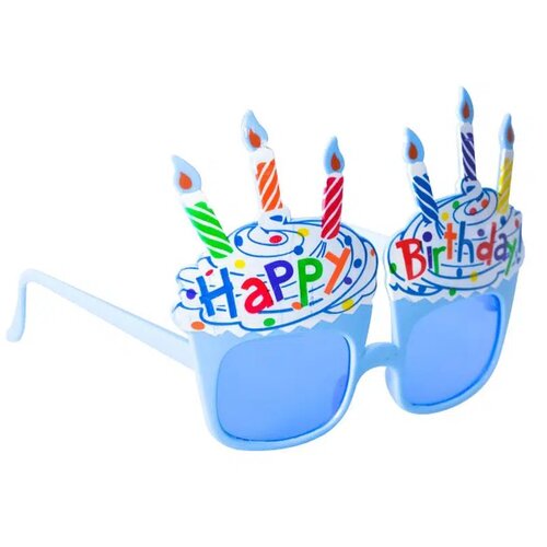 Droll, naočare, srećan rođendan, plava ( 710251 ) Slike