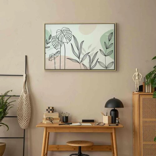  Slika - Pastel line art 90x60 Slike