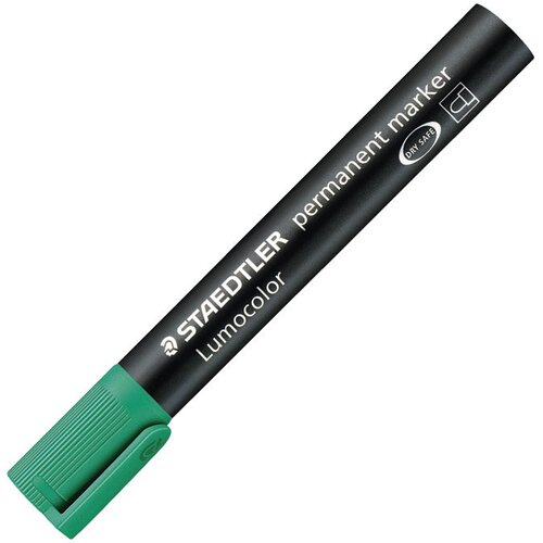 Marker PERMANENTNI 2MM LUMOCOLOR STAEDTLER 352-5 ZELENI Slike