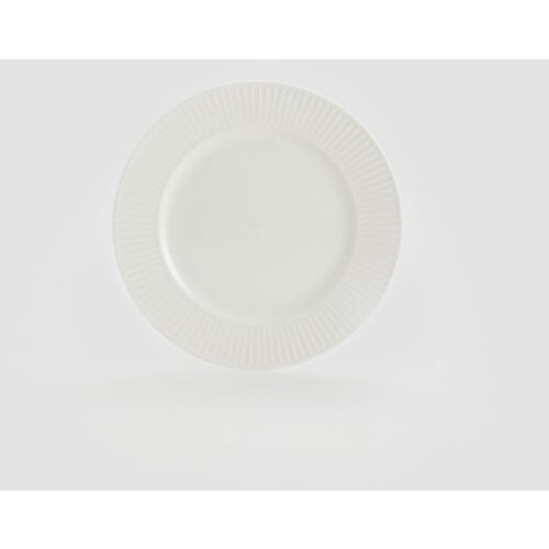 Reserved porcelanasti krožnik - bela Cene