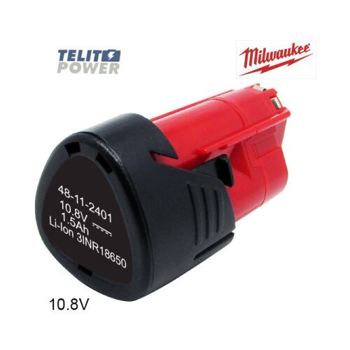 Telit Power baterija za ručni alat milwaukee M12 li-ion 10.8V 1500mAh ( P-1623 ) Slike