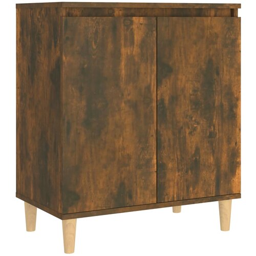 Maison Chic Komoda - Predalnik dimljeni hrast 60x35x70 cm konstruiran les, (21718256) Slike