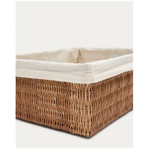 Kave Home Ko&amp;scaron;are v kompletu 2 ks iz ratana 28x20x10 cm Indali &amp;ndash; Slike