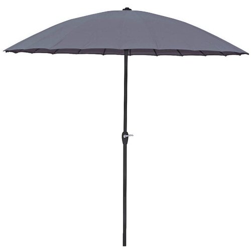 Garden Pleasure Sivi suncobran &amp;oslash; 260 cm - Slike