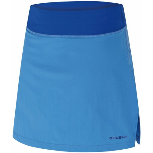 Husky Functional skirt with shorts Flamy L blue Slike