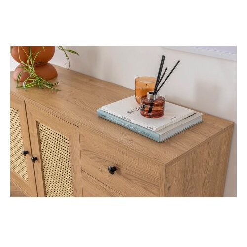 Hanah home komoda nala 120 - natural natural console Slike