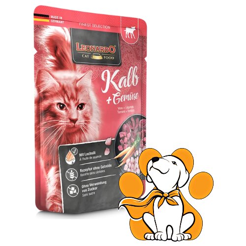 Leonardo finest Selection Cat Veal 85g,Hrana Bogata Nemasnom Teletinom i Povrćem Cene