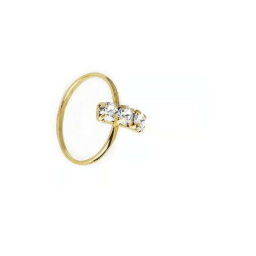 Vittoria Ženski victoria cruz caterina crystal gold prsten sa swarovski kristalima ( a3707-07da ) Slike