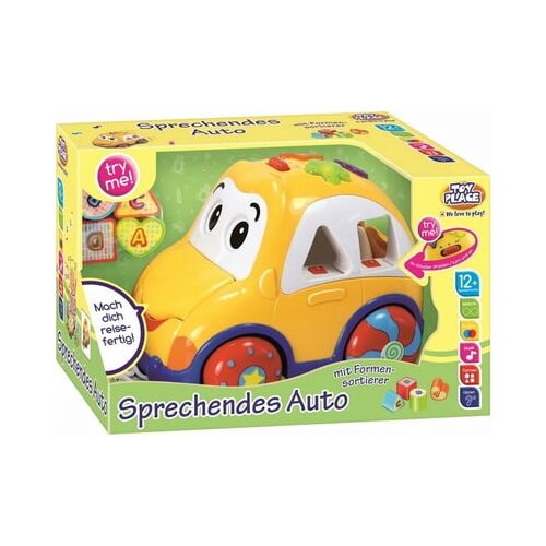 Toy Place Govoreči avto z razvr&amp;scaron;čevalnikom oblik Slike