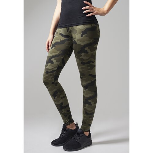 UC Ladies Women&amp;#039;s camouflage leggings made of wood Slike