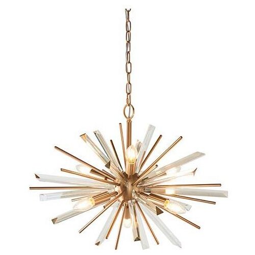  Endon 81936 - Zlatni luster na lancu 6xE14/40W/230V Cene