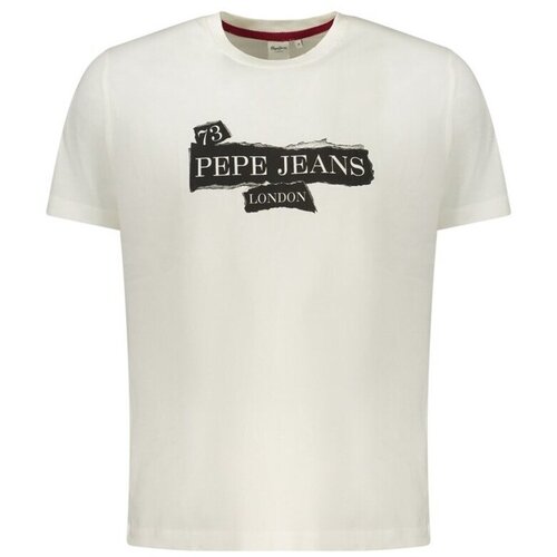 PepeJeans MUŠKA MAJICA S KRATKIM RUKAVIMA BIJELA Cene