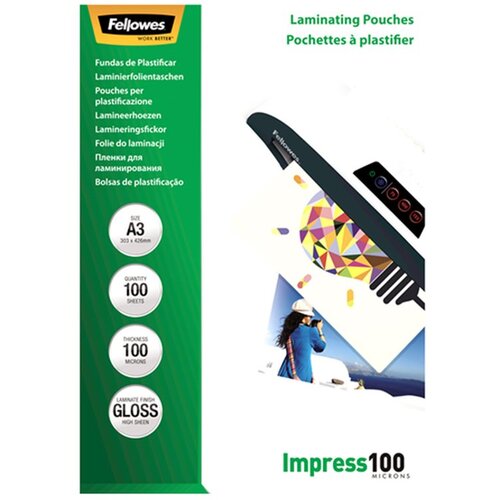 Olimp Sport A3 Glossy 100 Micron Laminating Pouch - 100 pack Cijene
