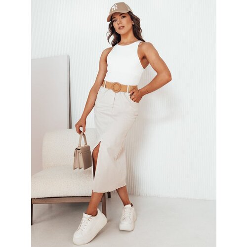 DStreet ELLENA beige skirt Cene
