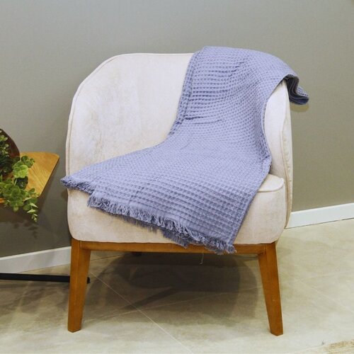 VIKTORIJA prekrivač soft vafel 220x240 - jeans Cene