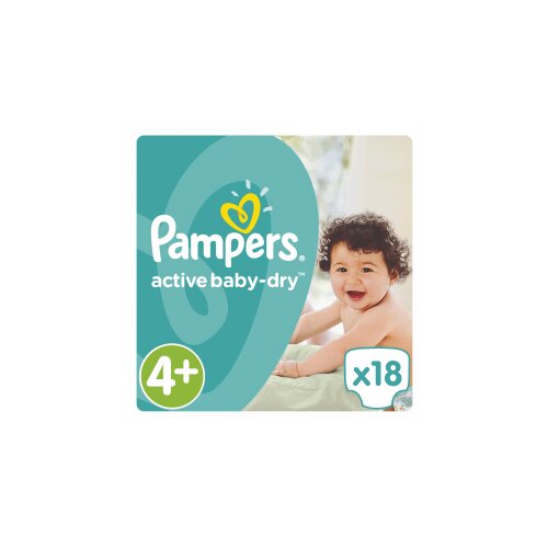 Pampers RP 4+ MAXI + ACTIVE (18) Slike