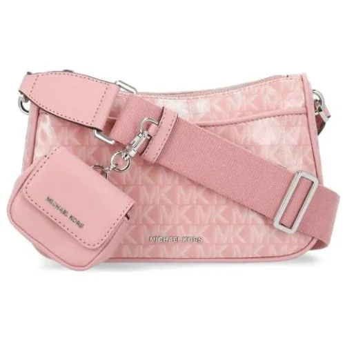 Michael Kors Handbag - JET SET MD TZ PCH XBODY W STRAP pink