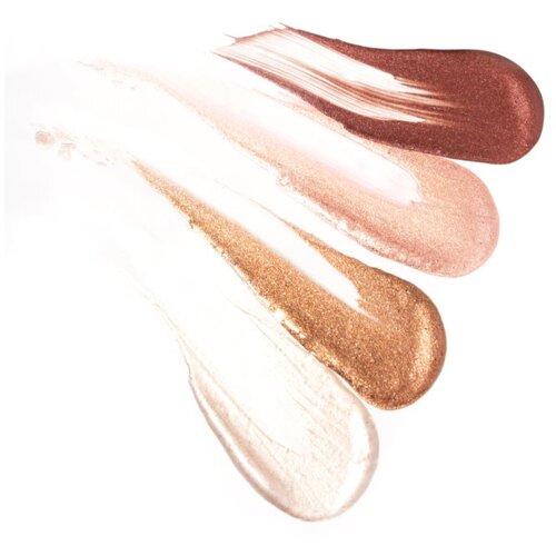 NOBEA Metal Liquid Eyeshadow tekoče senčilo za oči odtenek Moonstone #E03 4 ml Slike