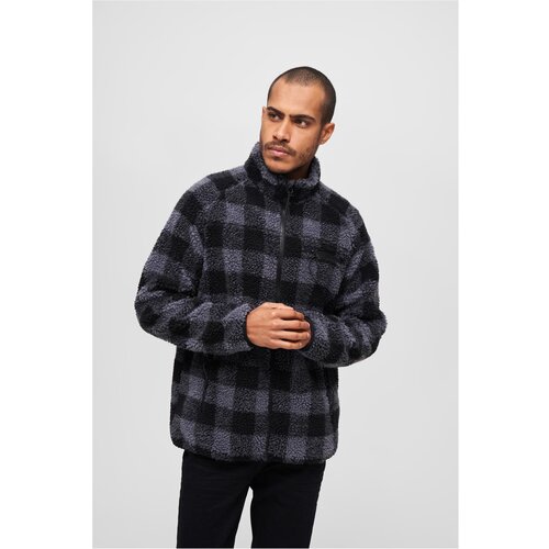 Brandit Teddyfleece jacket black/grey Slike