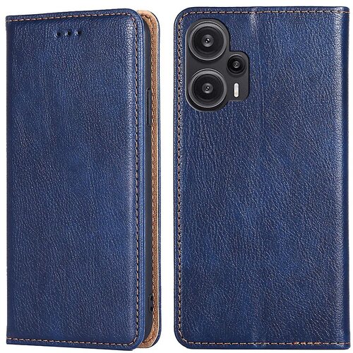 INORCO Za Xiaomi Redmi Note 12 Turbo/Poco F5 5G denarnica, torbica za telefon iz PU usnja, enobarvni magnetni pokrov za stojalo za zapiranje, (22036289) Slike