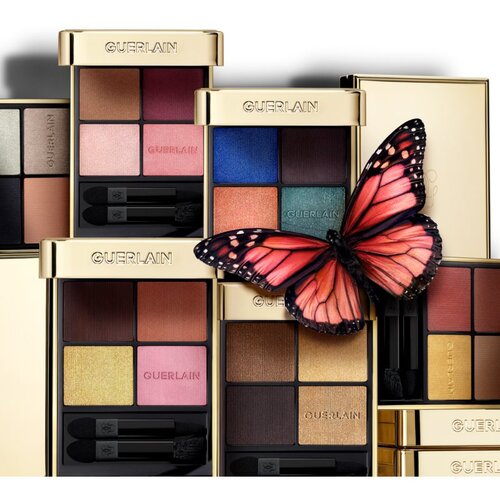 Guerlain Ombres G paleta sjenila za oči nijansa 555 Metal Butterfly 6 g Slike