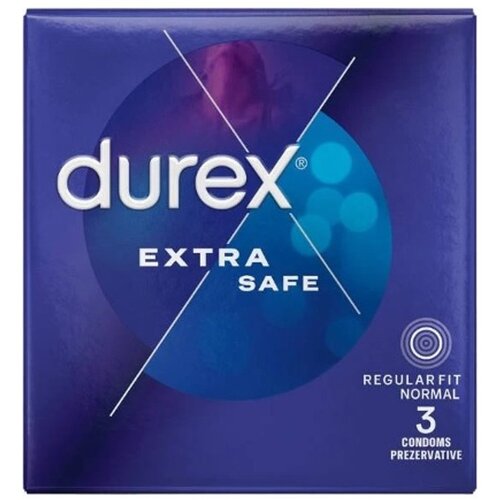 Durex extra safe prezervativi, 3 komada Slike