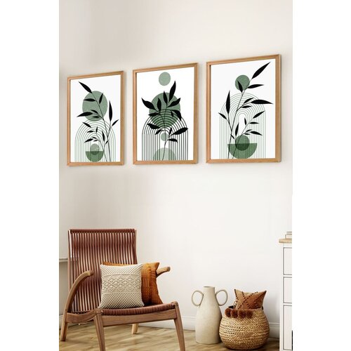 Wallity Set uramljenih MDF slika Myk3005-3, 3 Dela Cene