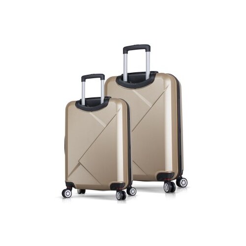 Zoozie Bags Set kofera 6868, 2 dijela, Zlatne boje Cijene