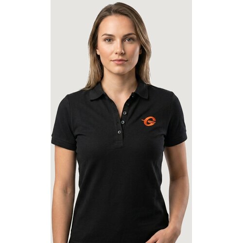 GymBeam Women‘s Polo Shirt Black XXL Cene