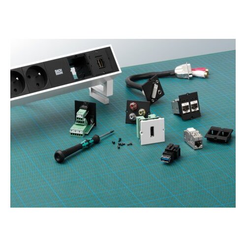 Boschmann USB ugradni modul A/A 15W Double charger, 5V/2,4A Slike