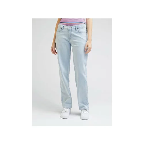 Lee Jeans hlače Low Rise Jane L34VHJB44 Modra Straight Leg