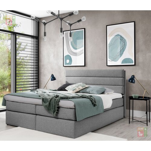 Meble Gru&amp;scaron;ka Boxspring krevet Riviera - 160x200 cm Slike