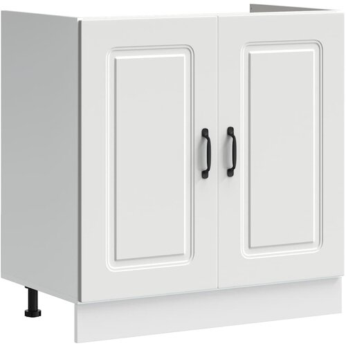 vidaXL Osnovna omarica za umivalnik Kalmar bela 80x46x81,5 cm, (22010269) Cene
