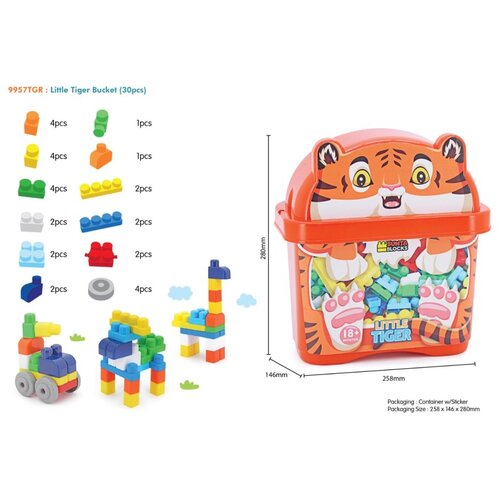 Sun Ta Toys Sunta kocke, u kutiji sa likom tigra ( A077579 ) Cene