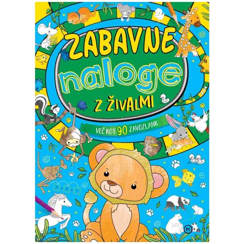 Mladinska Knjiga Zabavne naloge z živalmi Slike
