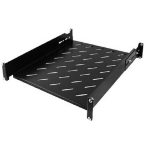  polica fiksna 19"/1U nosivosti do 60kg za sve tipove rekova dubine 600mm – spaja se na 4 šine sa 8 šrafova (FS-60) Cene