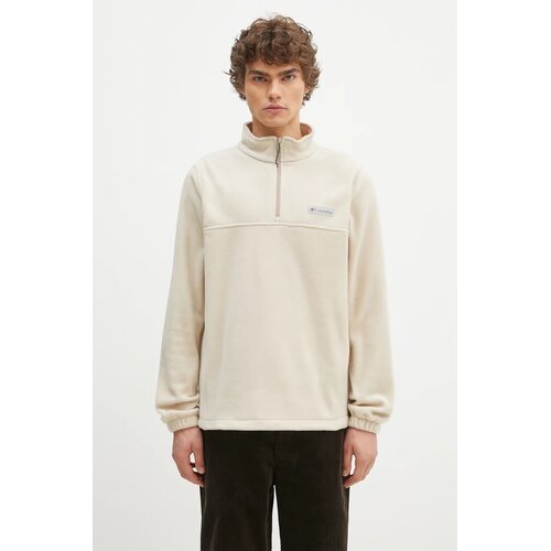 Columbia Dukserica od flisa Steens Mountain Half Zip boja: smeđa, bez uzorka, 1620191 Cene