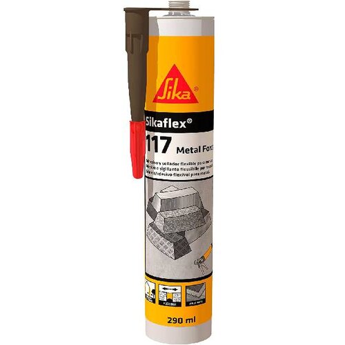  BRTVILO-LJEPILO SIKA FLEX 117 METAL FORCE SMEĐI 290ML Slike