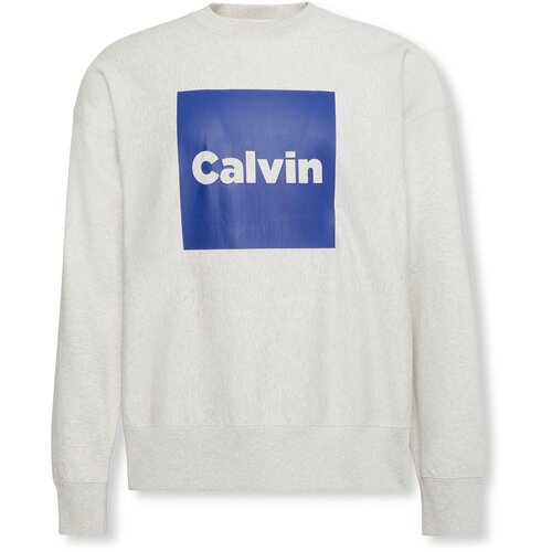 Calvin Klein Jeans Majica temno modra / svetlo siva Slike